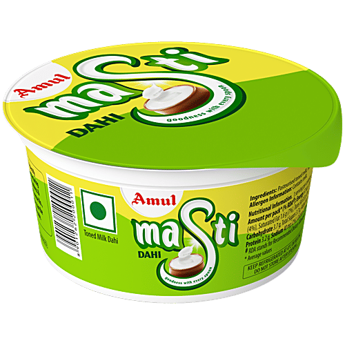 Amul Masti Dahi – Toned Milk Curd(380gm)