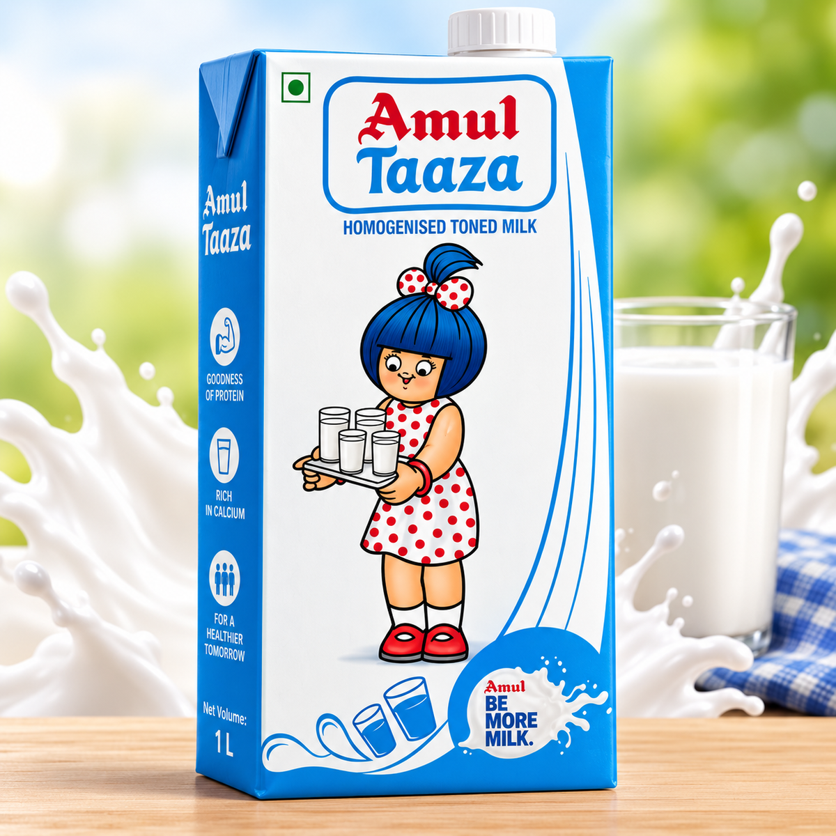 Amul Taaza Milk – 1 L