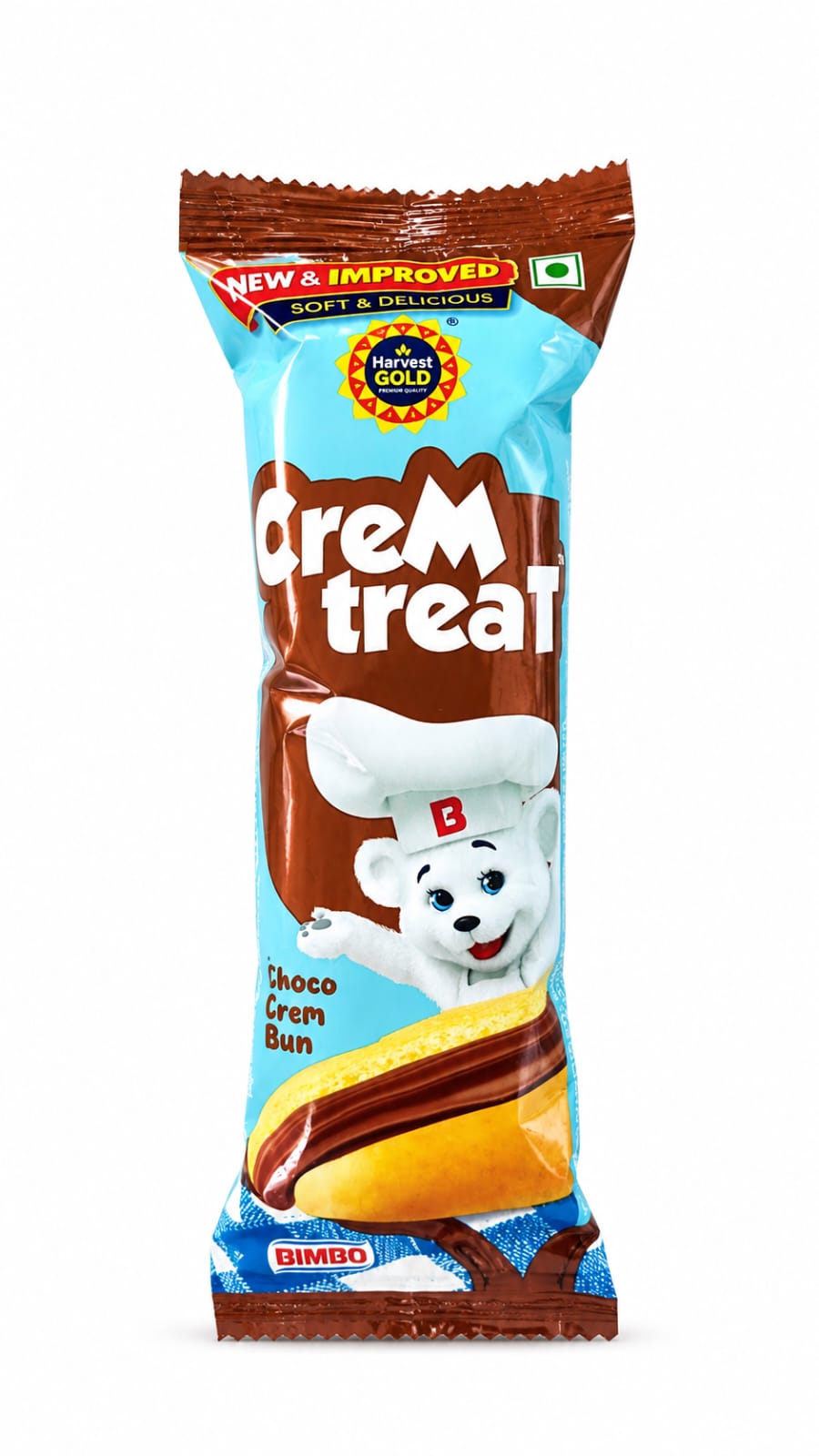 Harvest Gold CreM Treat Choco Crem Bun