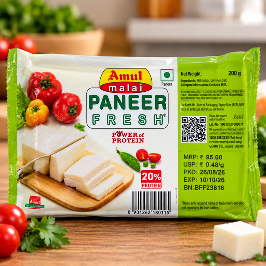 Amul Malai Paneer 200 g