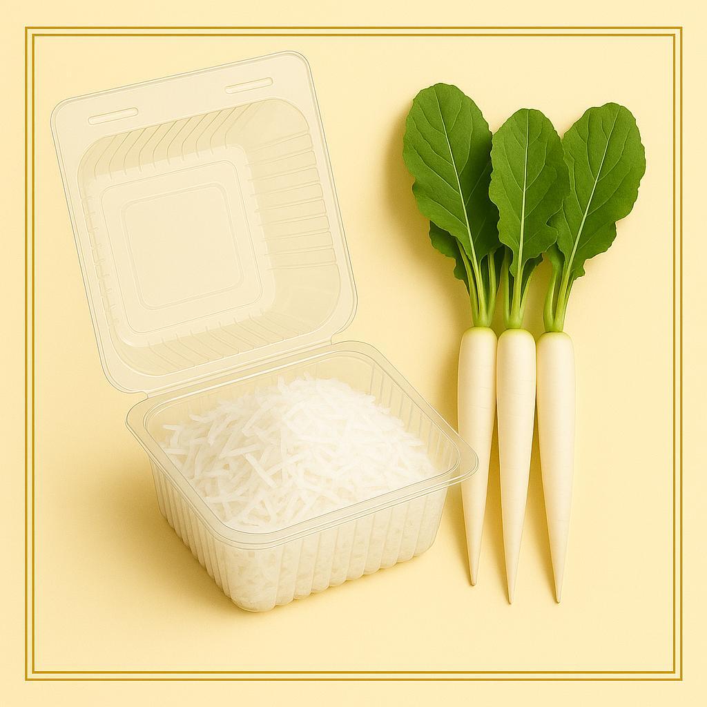 Whole Mooli Grated 500g