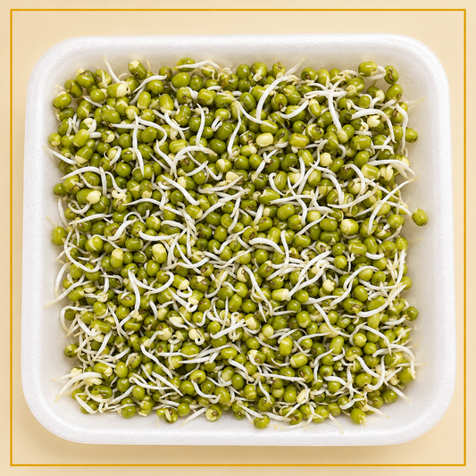 Green moong sprouts (per pack)