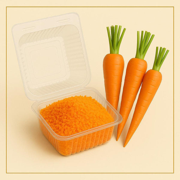 Whole Carrots Grated 500g