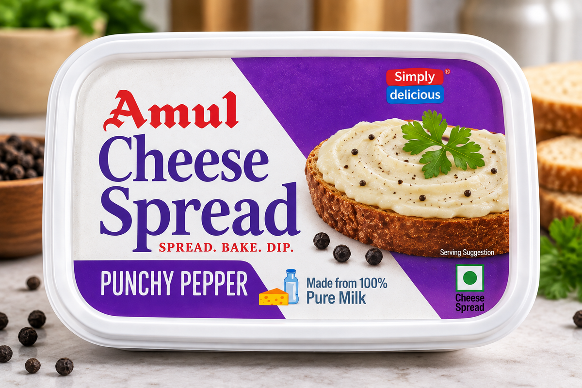 Amul Cheese Spread Pepper 200 g