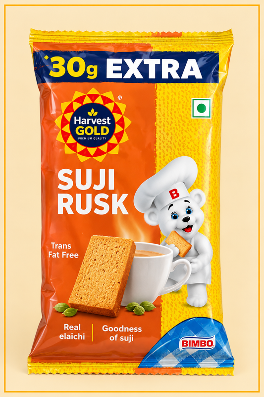 Harvest Gold Suji Rusk – 30g Extra