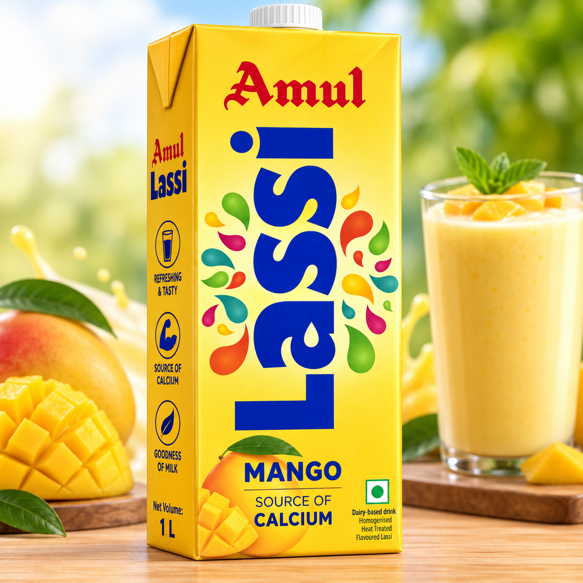 Amul Mango Lassi – 1 L