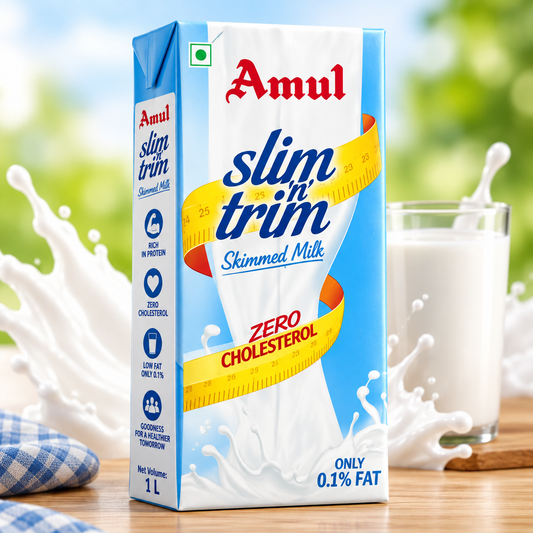 Amul Skimmed Milk – 1 L