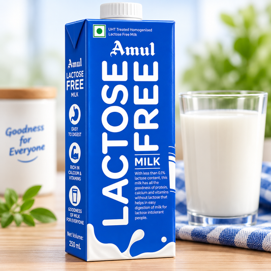 Amul Lactose Free Milk – 250 ml