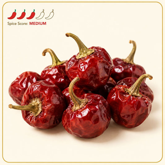 Gundu Chili Dried Whole (with Stem) 50 g